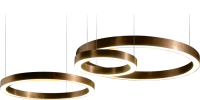 5369-3-146W-3000K-MtGl Люстра подвесная светодиодная матовое золото ELVAN- витринный образец от интернет магазина Elvan.ru