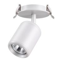 370452 SPOT NT19 508 белый Встраиваемый светильник IP20 GU10 50W 220V PIPE