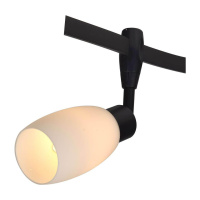 Трековый светильник Arte Lamp A3059PL-1BK от интернет магазина Elvan.ru