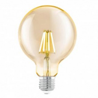 E27-8W-G125-4000K Лампа LED (Филамент) amber L&B от интернет магазина Elvan.ru