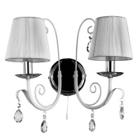 Бра Arte Lamp Romana Snow A1743AP-2WH от интернет магазина Elvan.ru