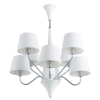 Подвесная люстра Arte Lamp A1528LM-8WH от интернет магазина Elvan.ru