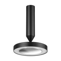 359279 OVER NT23 326 черный Светильник накладной светодиодный IP20 LED 18W 85-265V 1350Лм 3000К MIRROR
