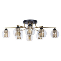 Потолочная люстра Arte Lamp Manchester A7045PL-8BK от интернет магазина Elvan.ru