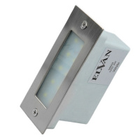 А021-(5906S)-2W-4000K-Si 4,5см*11см Светильник светодиодный встраиваемый (подсветка для лестниц) от интернет магазина Elvan.ru
