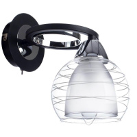 Бра Arte Lamp Ginevra A1604AP-1BK от интернет магазина Elvan.ru