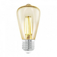 E27-8W-SТ64-4000K Лампа LED (Филамент) amber L&B от интернет магазина Elvan.ru