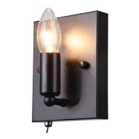 Бра Arte Lamp Bastiglia A8811AP-1BK от интернет магазина Elvan.ru