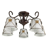 Потолочная люстра Arte Lamp 72 A5495PL-5BR от интернет магазина Elvan.ru