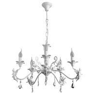 Подвесная люстра Arte Lamp Angelina A5349LM-5WH от интернет магазина Elvan.ru