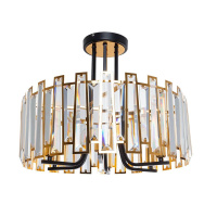 Потолочная люстра Arte Lamp Amber A1028PL-6BK от интернет магазина Elvan.ru