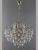 33473-6хE14-Br Люстра хрустальная подвесная бронза ELVAN- витринный образец от интернет магазина Elvan.ru