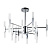 Подвесная люстра Arte Lamp Ramona A7410PL-24CC