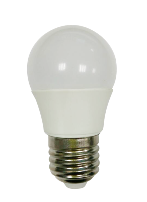 E27-6,5W-4000K-G45 Лампа LED (шарик матовый) L&B от интернет магазина Elvan.ru