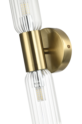 Настенный светильник ZORTES BRINY ZRS.90609.02, Мощность - 20Вт , Тип лампы: G9, В -671мм / Ш - 80мм / Г - 100мм