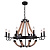 Подвесная люстра Arte Lamp Marsiglia A8956LM-8BK