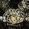 8268/15-58W-3500K Люстра светодиодная подвесная белая с хромом ELVAN- витринный образец от интернет магазина Elvan.ru
