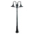 Садово-парковый светильник Arte Lamp Malaga A1086PA-3BG