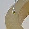 5369-38W-3000K-MtGl Люстра подвесная светодиодная матовое золото ELVAN- витринный образец от интернет магазина Elvan.ru