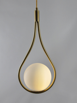 6047/1-E14-Gl Подвес золото