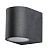 Уличный настенный светильник Arte Lamp A3102AL-1BK
