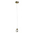 10111 Gold Подвесной светильник LOFT IT Rock