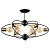 Потолочная люстра Arte Lamp Glasgow A1963PL-6BK