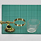 98801G Держатель стакана подвесной со стеклом GD ELVAN от интернет магазина Elvan.ru
