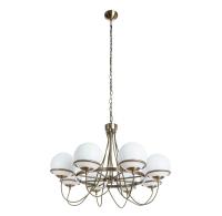 Подвесная люстра Arte Lamp BERGAMO A2990LM-8AB