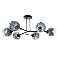 Потолочная люстра Arte Lamp SALM A3580PL-6BK от интернет магазина Elvan.ru