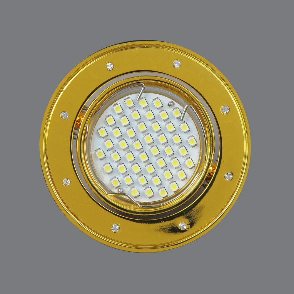 40172-MR16-5.3-Gl Светильник точечный золотой от интернет магазина Elvan.ru