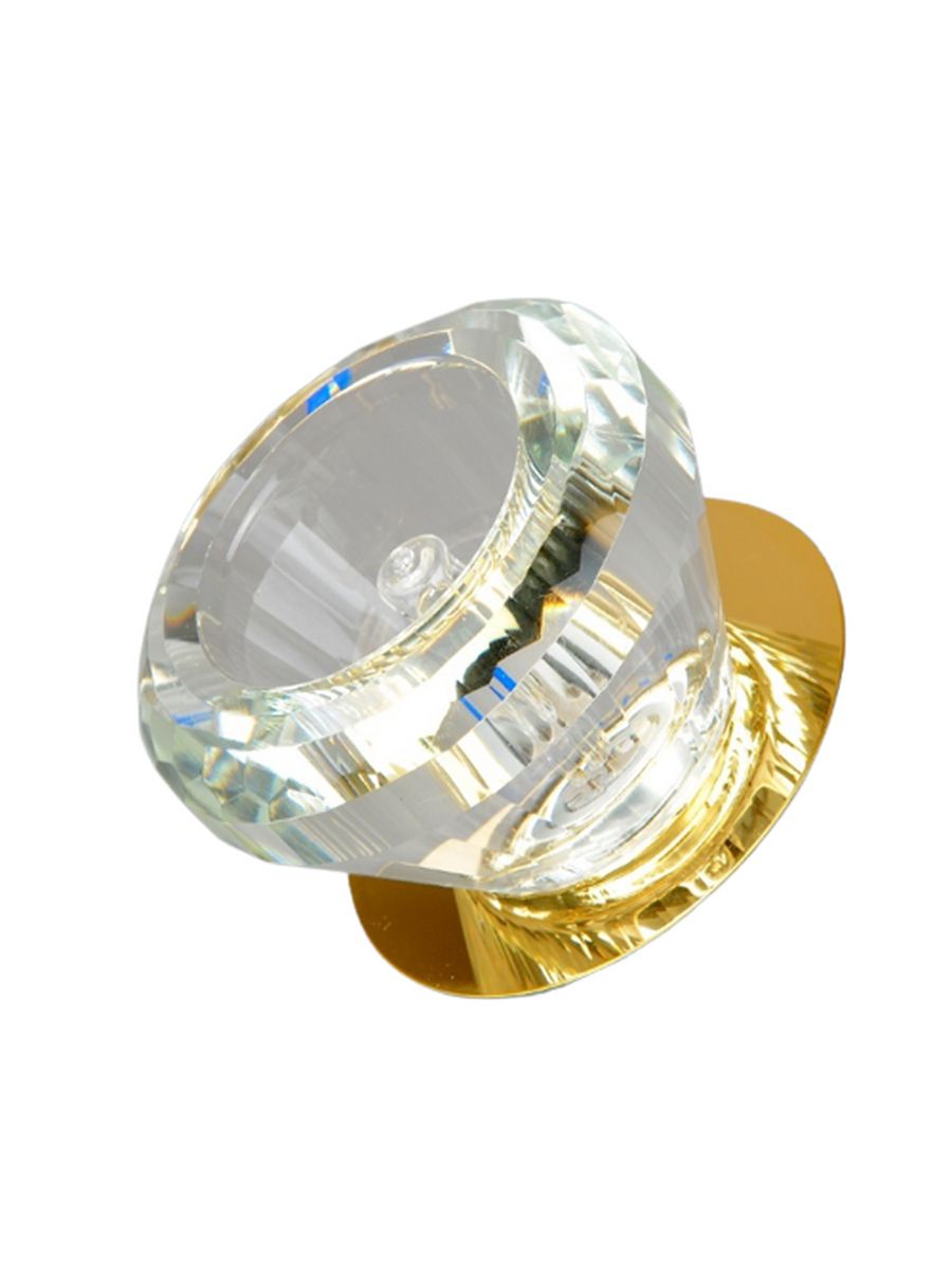 Светильник точечный прозрачный-золотой Elvan TCH-666-GY-5.3-Cl-Gl TCH-666-GY-5.3-Cl-Gl