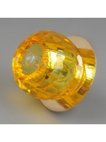 1023-GY-5.3-Yl-Gl Светильник точечный желтый-золото от интернет магазина Elvan.ru