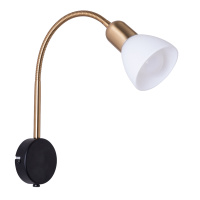 Бра Arte Lamp FALENA A3116AP-1BK от интернет магазина Elvan.ru