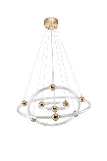Светильник ZORTES AURALIA ZRS.57790.141, Мощность - 141Вт, Тип лампы: LED, В - 1500мм/750мм / Ш - 700мм