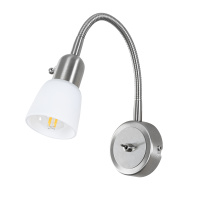 Бра Arte Lamp LETTURA A7009AP-1SS от интернет магазина Elvan.ru