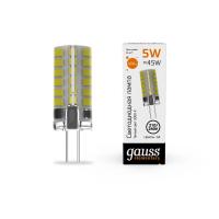 Светодиодная лампа Gauss ELEMENTARY 5W 400Lm 3000K G4 18015