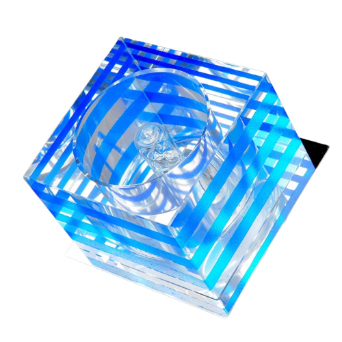 Светильник точечный синий-хром Elvan TCH-656-GY-5.3-Bl-Ch TCH-656-GY-5.3-Bl-Ch