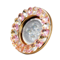 8001-MR16-5.3-Pk-Gl Светильник точечный розовый-золото от интернет магазина Elvan.ru