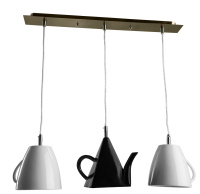 Подвесной светильник Arte Lamp CAFFETTERIA A6604SP-3WH от интернет магазина Elvan.ru