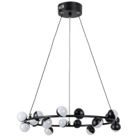 Подвесная люстра Arte Lamp DEXTER A3619SP-18BK от интернет магазина Elvan.ru