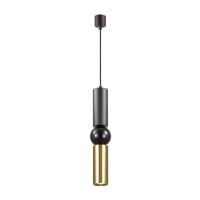 4074/5L L-VISION ODL19 475 черный/золото Подвес GU10 1*5W SAKRA