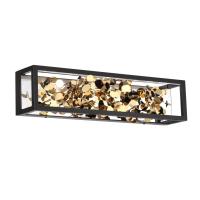 5065/17WL L-VISION ODL24 515 черный/золото/металл/металл Настенный светильник LED 1*17W 4000K BILD