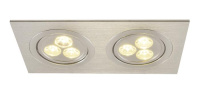 Точечный встраиваемый светильник Arte Lamp DOWNLIGHTS LED A5902PL-2SS от интернет магазина Elvan.ru