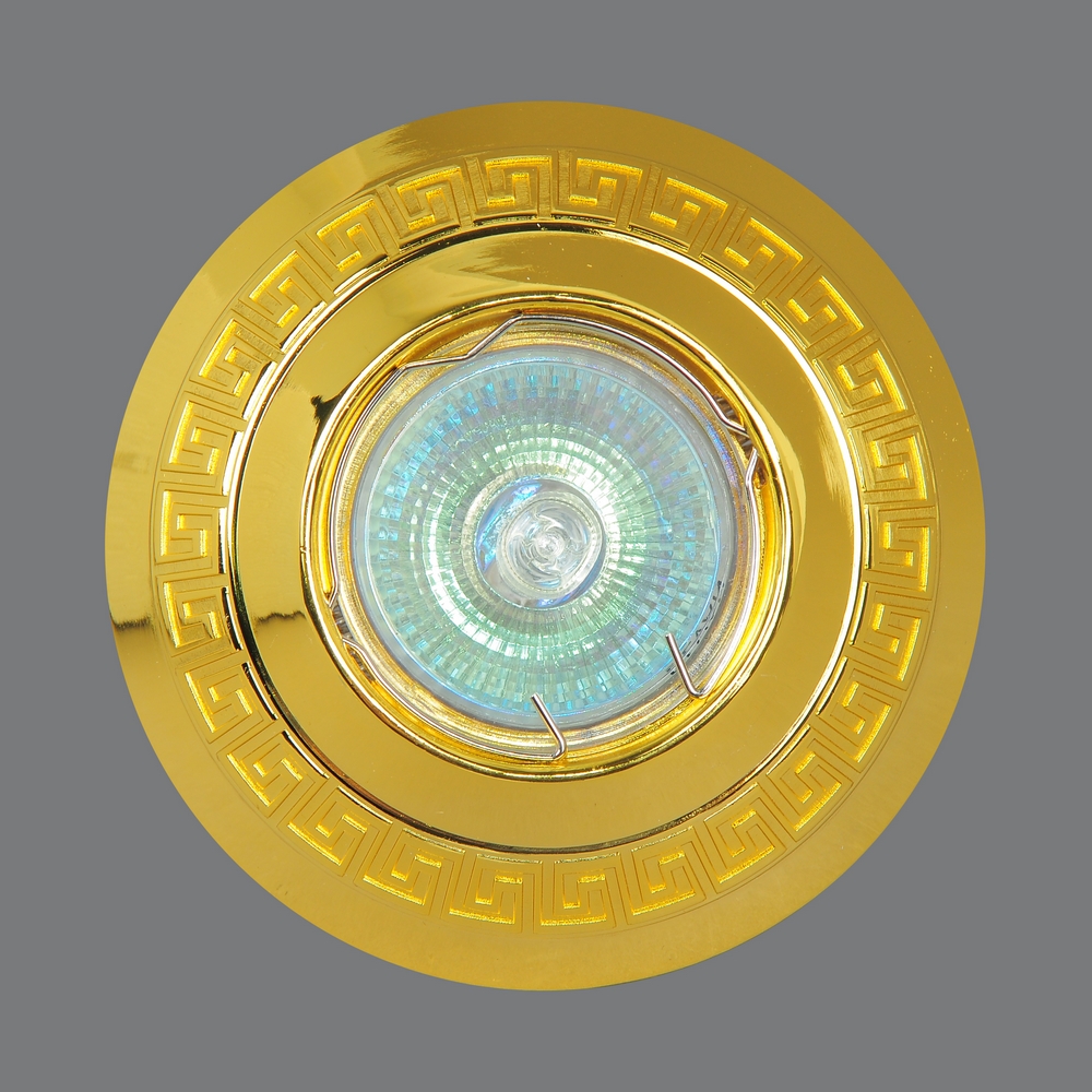 120092-MR16-5.3-Gl Светильник точечный золотой от интернет магазина Elvan.ru