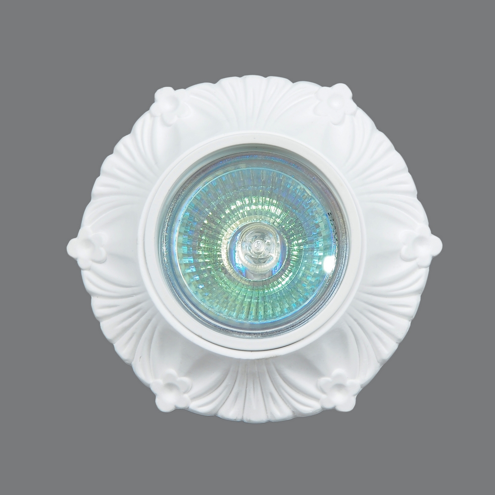 001-MR16-5.3-Wh Светильник точечный белый от интернет магазина Elvan.ru