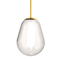 Плафон Nowodvorski Cameleon Pear S Transparent/Brass 8534 от интернет магазина Elvan.ru