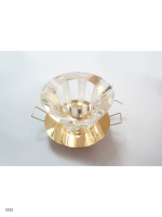 1108-GY-5.3-Gl Светильник точечный золото от интернет магазина Elvan.ru