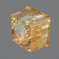 40261A/1-GY-5.3-Yl-Gl Светильник точечный желтый-золотой от интернет магазина Elvan.ru