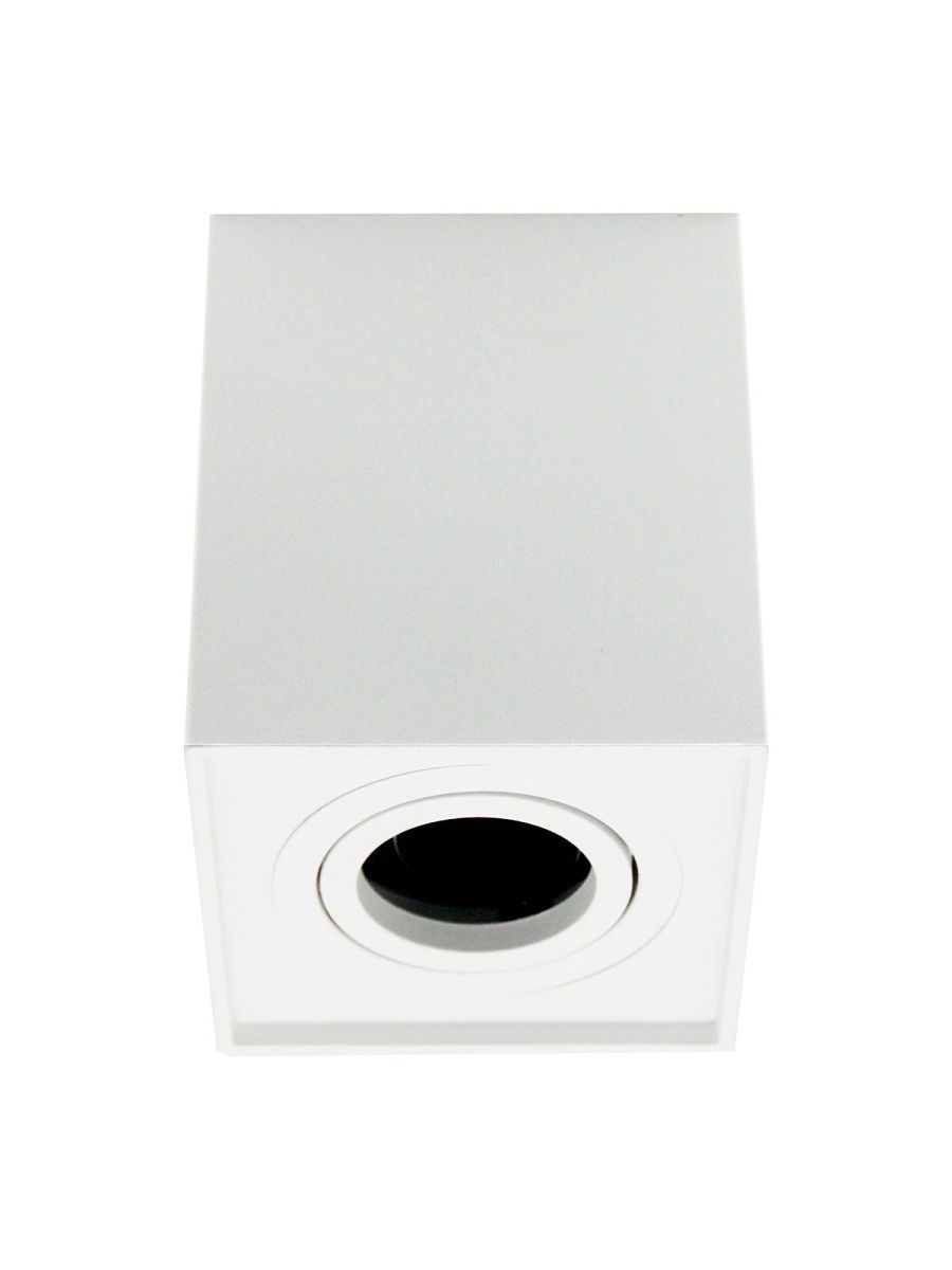 Светильник потолочный квадратный белый Elvan NLS-507SQ/1-GU10-Wh NLS-507SQ/1-GU10-Wh